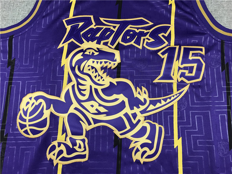 Men's Toronto Raptors Vince Carter 1998-99 Purple Hardwood Classics Swingman Jerseys