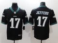 Men's Philadelphia Eagles Alshon Jeffery #17 Black Game Jerseys