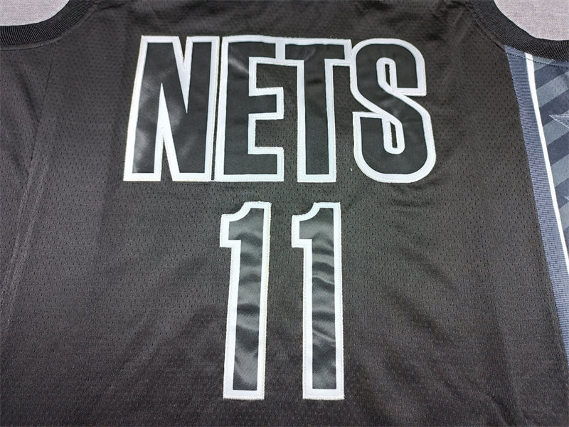 Men's Brooklyn Nets Kyrie Irving #11 Black 2022/23 Statement Edition Swingman Jerseys
