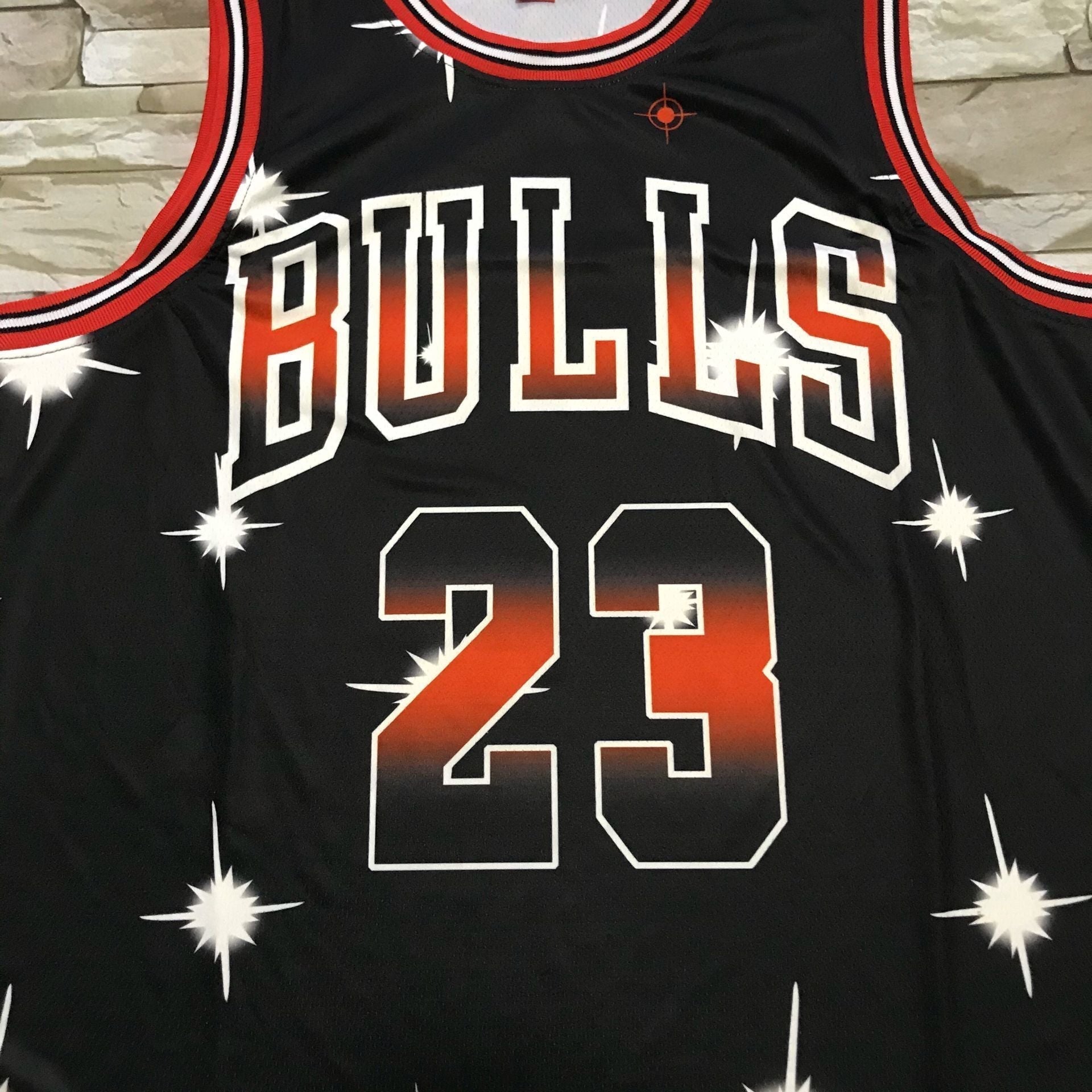 Men's Chicago Bulls Michael Jordan #23 Black Classics Swingman Jerseys