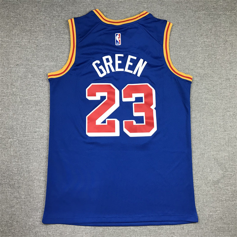 Men's Golden State Warriors Draymond Green #23 Blue Swingman Jerseys