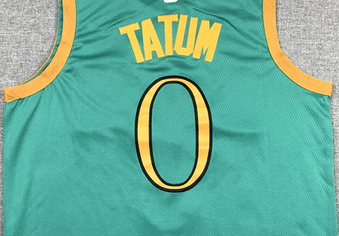 Men's Boston Celtics Jayson Tatum #0 NBA Green Swingman Player Jerseys