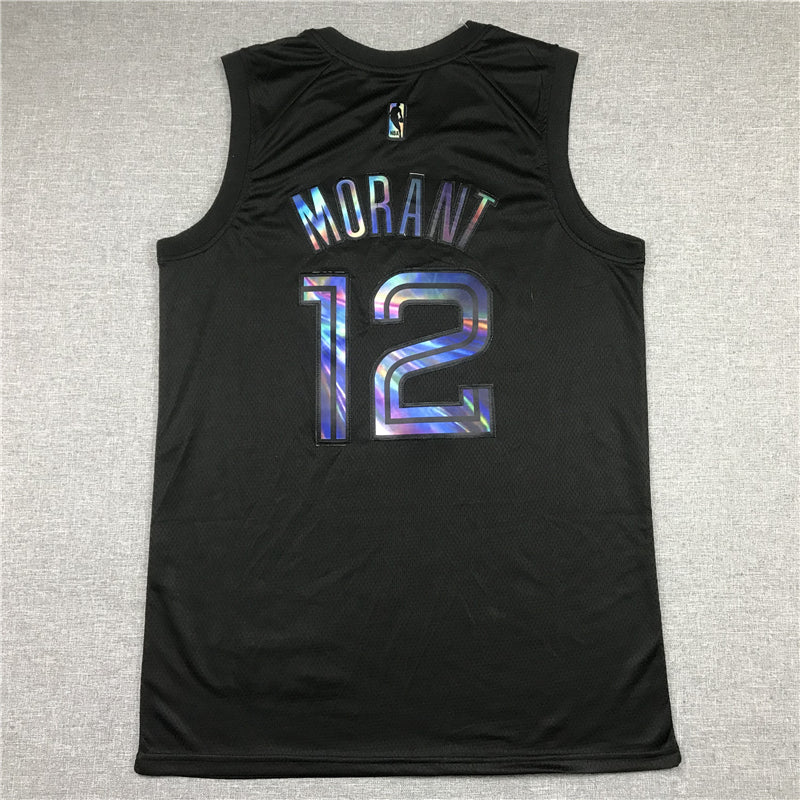 Men's Memphis Grizzlies Ja Morant #12 Black Swingman Fashion Jerseys
