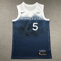 Men's Minnesota Timberwolves Anthony Edwards #5 Blue 2023/24 Swingman Jerseys - City Edition