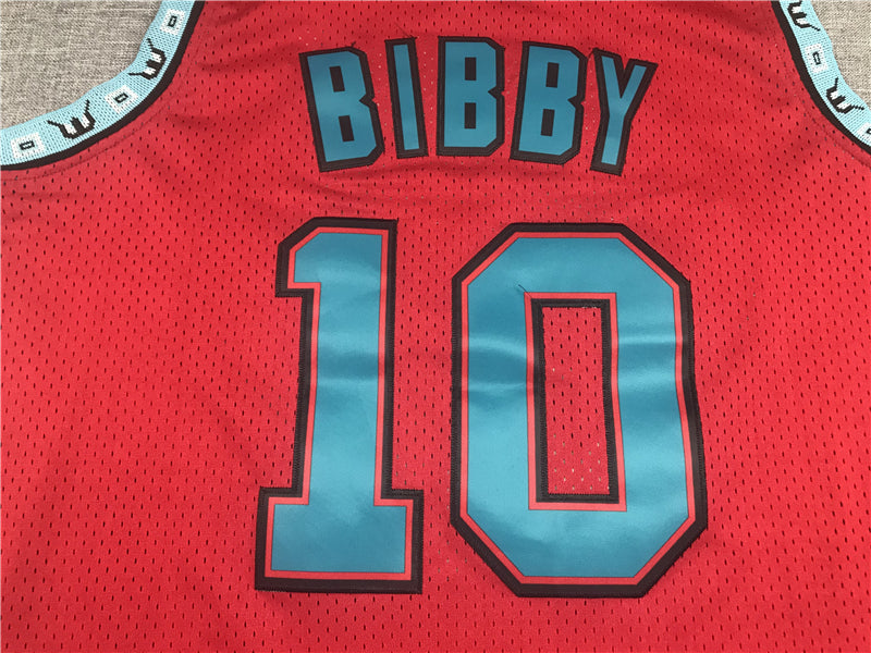 Men's Memphis Grizzlies Mike Bibby #10 Red Classics Swingman Jerseys