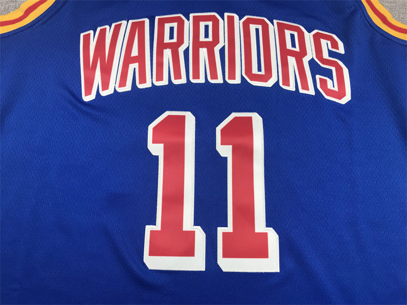 Men's Golden State Warriors Klay Thompson #11 Blue Classic Player Jerseys