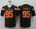 Men's Cleveland Browns Myles Garrett #95 Brown Player Game Jerseys