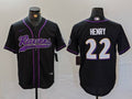 Men's Baltimore Ravens Derrick Henry #22 Black Alternate Game Jerseys
