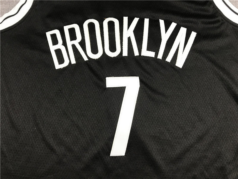 Men's Brooklyn Nets Kevin Durant #7 Black 2022/23 Swingman Jerseys - Icon Edition