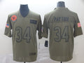Men's Chicago Bears Walter Payton #34 Brown Game Jerseys