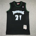 Men's Minnesota Timberwolves Kevin Garnett #21 Hardwood Classics Swingman Jerseys