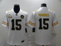 Men's Kansas City Chiefs #15 Patrick Mahomes White Game Player Jerseys