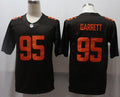 Men's Cleveland Browns Myles Garrett #95 Brown Alternate Legend Jerseys