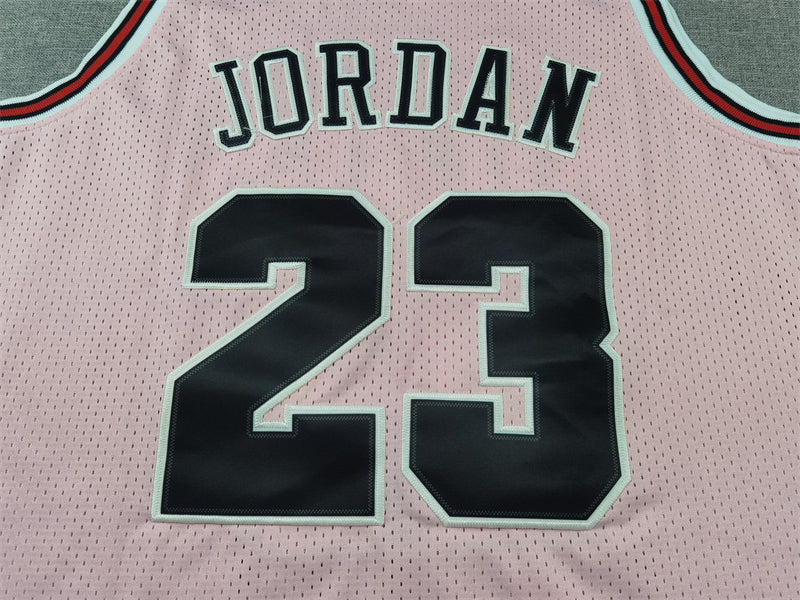 Men's Chicago Bulls Michael Jordan #23 Pink 1997/98 Hardwood Classics Swingman Jerseys