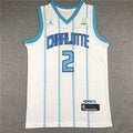 Men's Charlotte Hornets #2 LaMelo Ball White 2020-21 swingman Jerseys