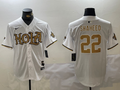 Men's New Orleans Saints Rashid Shaheed #22 White Player Jerseys