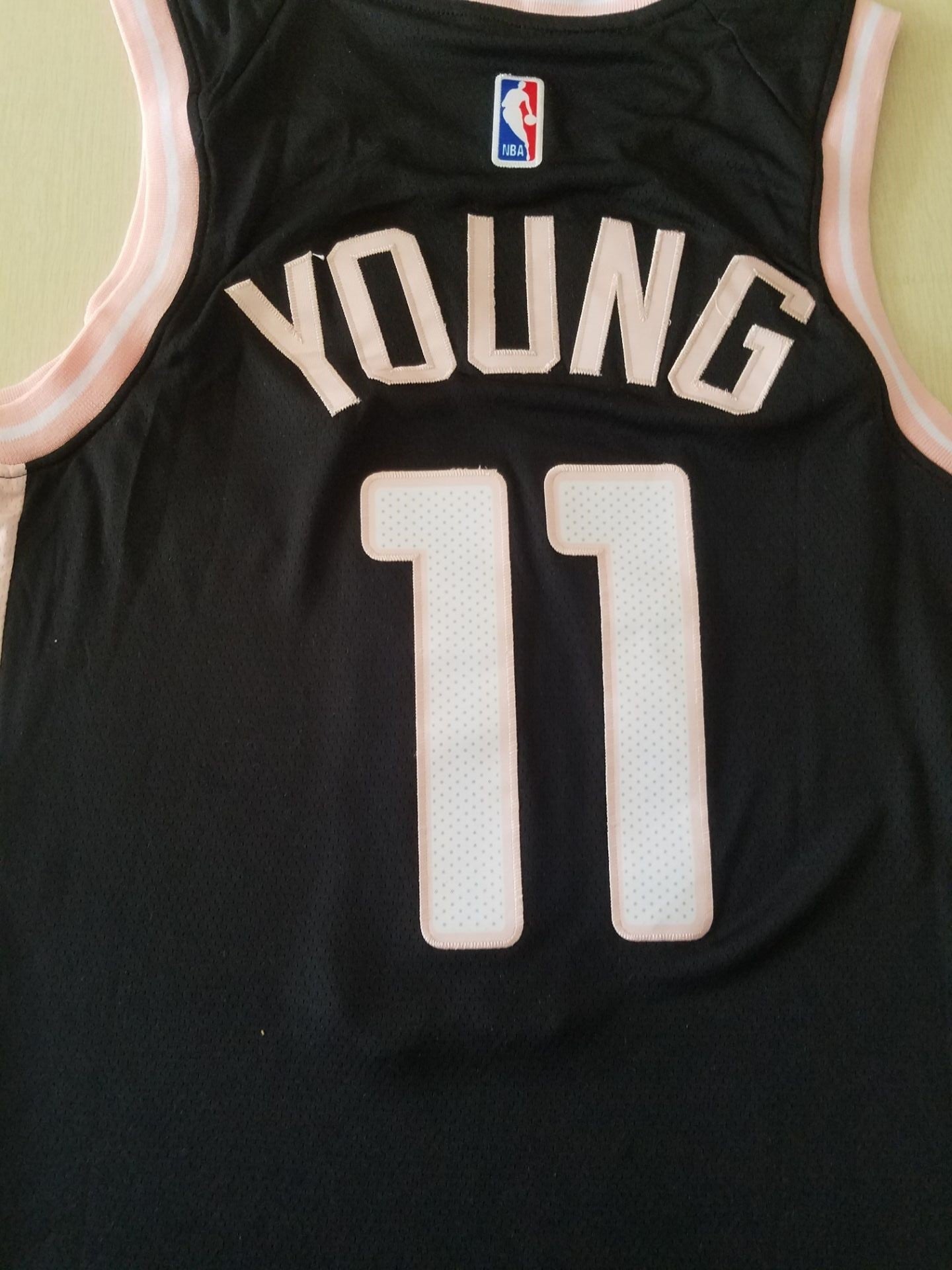 Men's Atlanta Hawks Trae Young #11 NBA Black Swingman Jerseys