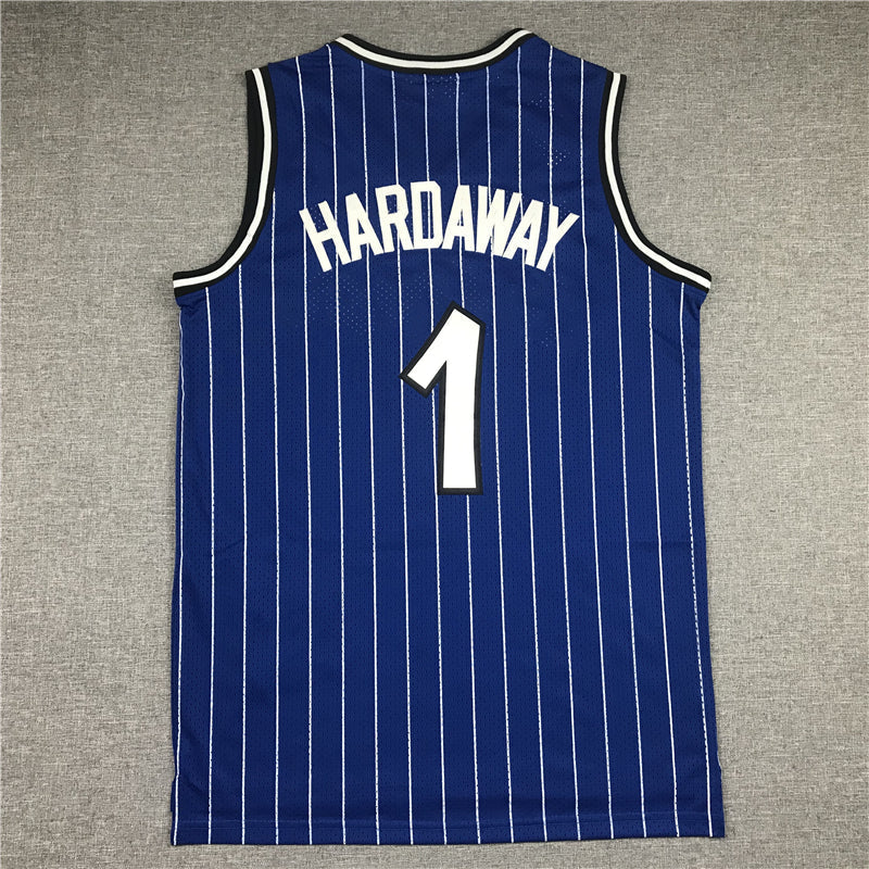 Men's Orlando Magic Penny Hardaway #1 Blue Hardwood Classics Swingman Jerseys