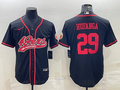 Men's San Francisco 49ers Talanoa Hufanga #29 Black Game Jerseys Joint Edition