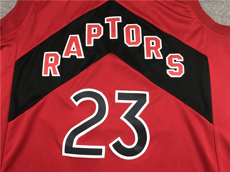 Men's Toronto Raptors Fred VanVleet Red 2021/22 Diamond Swingman Jerseys