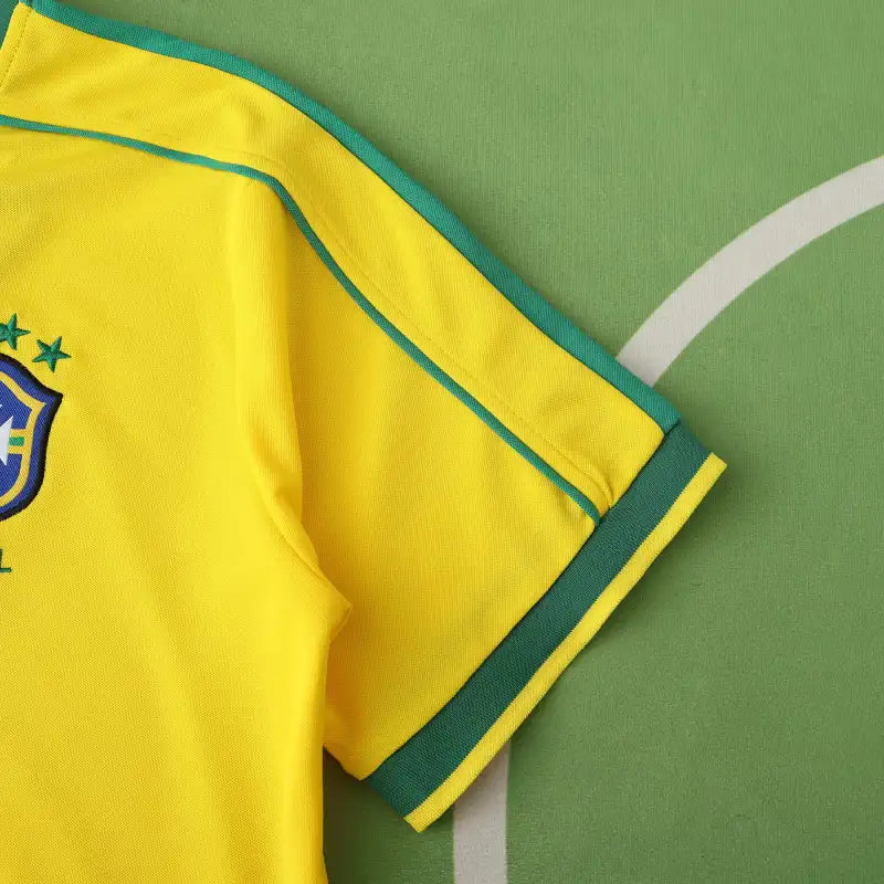 Brazil Home Retro 1998 Season Jersey