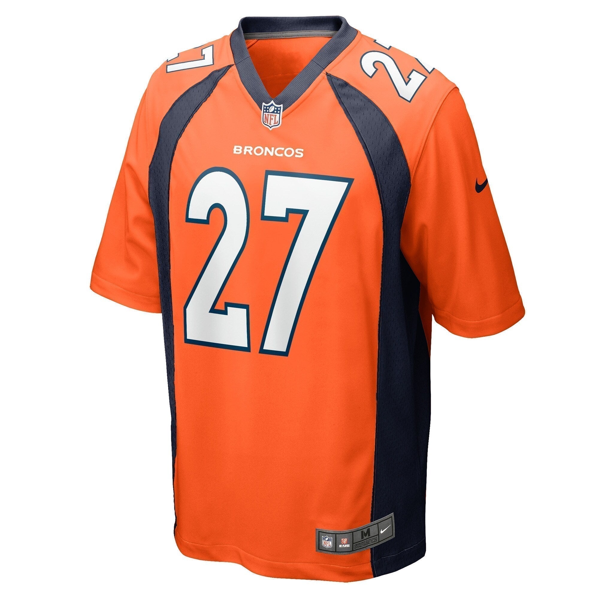 Damarri Mathis Denver Broncos Nike Game   Jersey - Orange