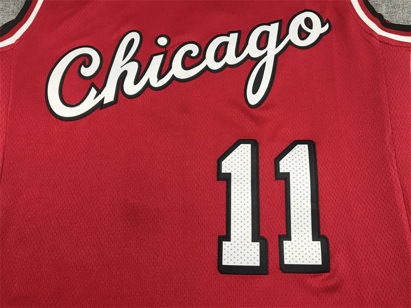 Men's Chicago Bulls DeMar DeRozan #11 Red 2021/22 Swingman Jerseys