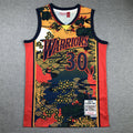 Men's Golden State Warriors Stephen Curry #30 Year of Rabbit Edition Hardwood Classics Swingman Jerseys