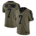 Taysom Hill New Orleans Saints Salute To Service Limited Edition Jersey