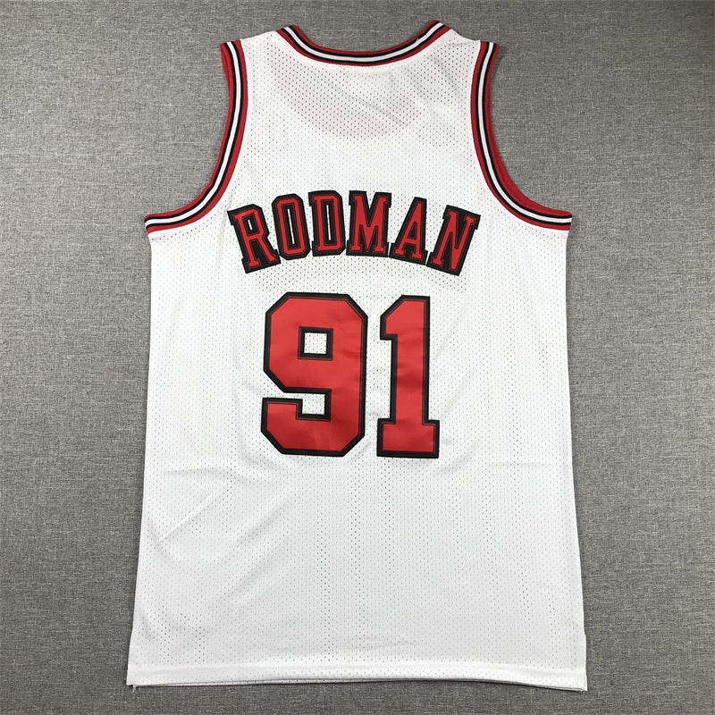 Men's Chicago Bulls Dennis Rodman 1997-98 Hardwood Classics Swingman Jerseys
