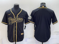 Men's Green Bay Packers Black Blank Jerseys