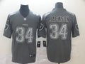 Men's Las Vegas Raiders Bo Jackson #34 Gray Player Game Jerseys