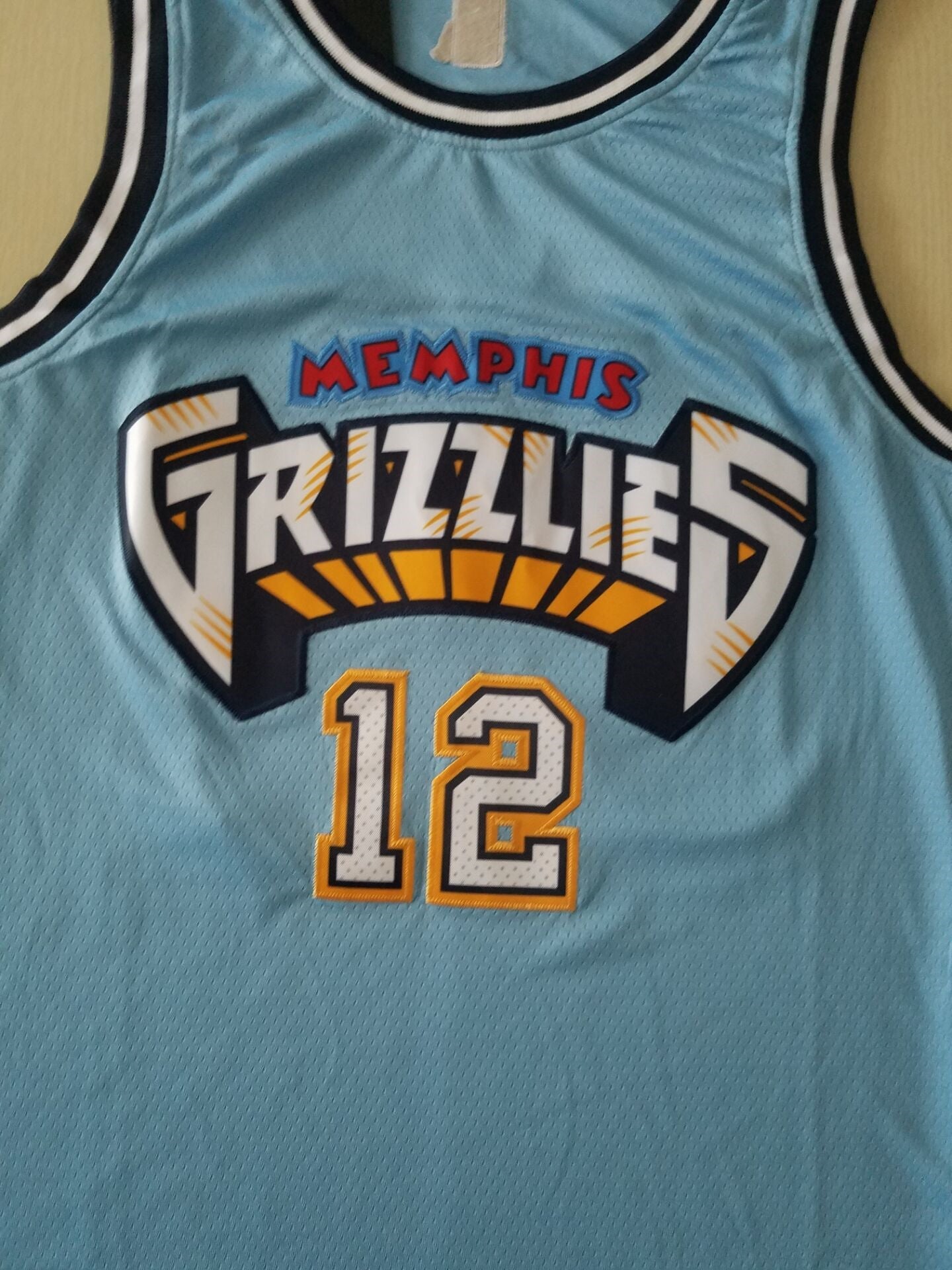 Men's Memphis Grizzlies Ja Morant #12 Blue City Edition Classic Jerseys