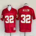 Men's Kansas City Chiefs Marcus Allen Mitchell & Ness Red Legacy Replica Jerseys