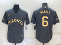 Men's Los Angeles Angels Anthony Rendons #6 Dark Grey Player Jerseys