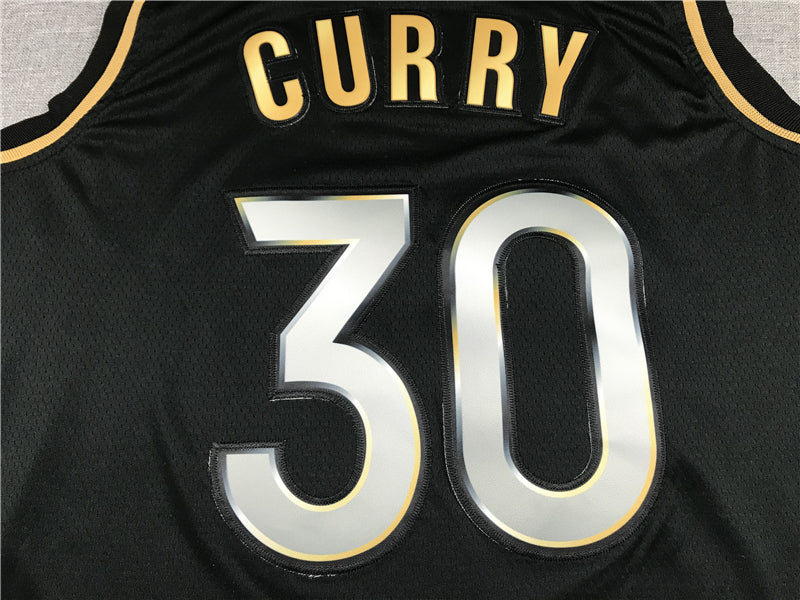 Men's Golden State Warriors Stephen Curry Fanatics Branded Black Swingman Jerseys