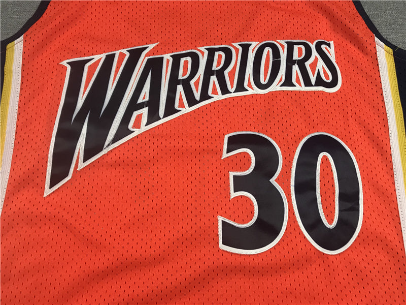 Men's Golden State Warriors Stephen Curry Fanatics Branded Orange Classic Jerseys