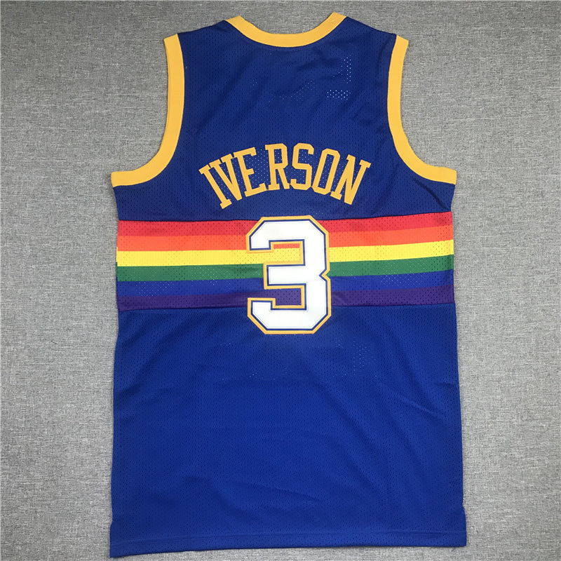 Men's Denver Nuggets Allen Iverson 2006-07 Hardwood Classics Swingman Jerseys