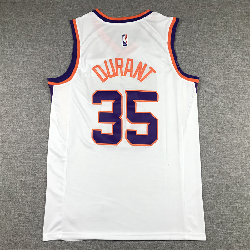 Men's Phoenix Suns Kevin Durant #35 White 2022/23 Swingman Jerseys