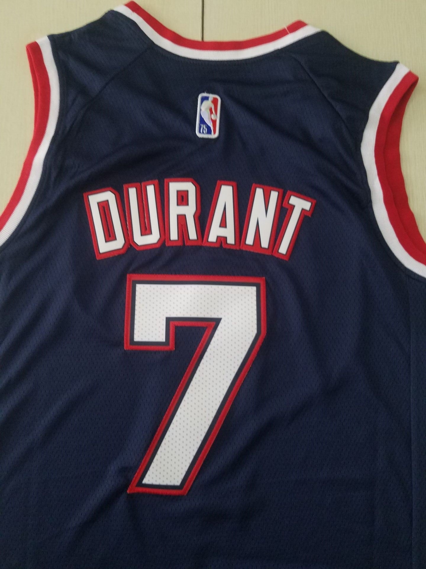 Men's Brooklyn Nets Kevin Durant Navy 2021/22 Swingman Jerseys - City Edition