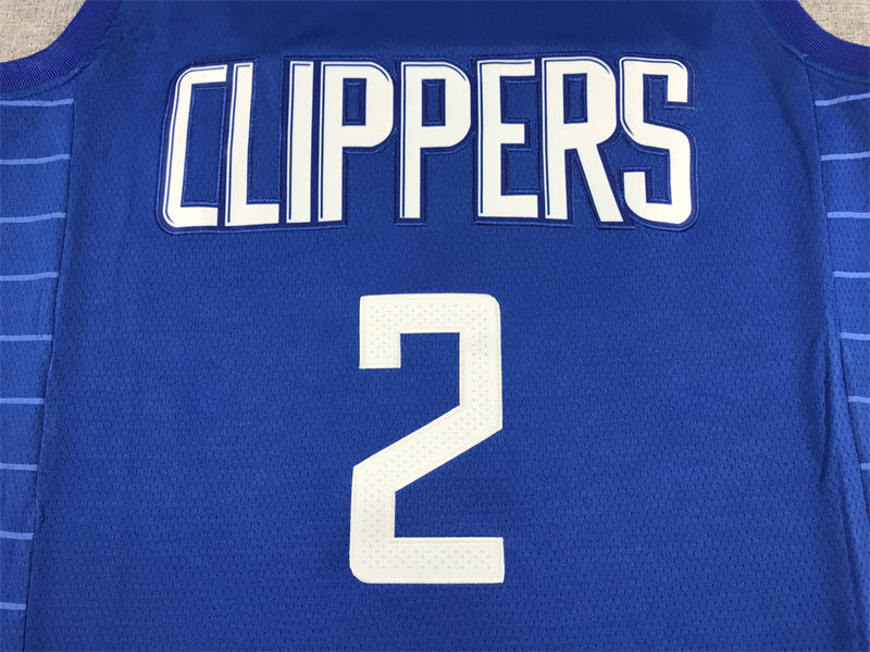 Men's LA Clippers Kawhi Leonard #2 Royal 2022/23 Swingman Jerseys - Icon Edition