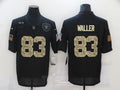 Men's Las Vegas Raiders Darren Waller #83 Black Game Jerseys