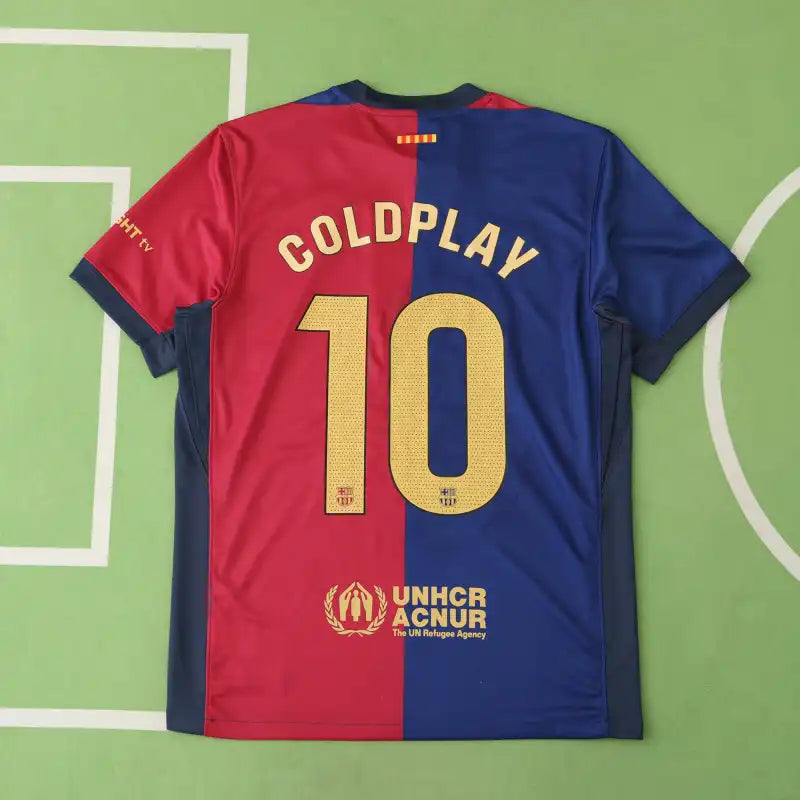 FC Barcelona x Coldplay Home 24/25 Season Jersey
