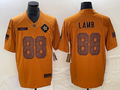 Men's Dallas Cowboys CeeDee Lamb #88 Brown 2023 Salute To Service Limited Jerseys