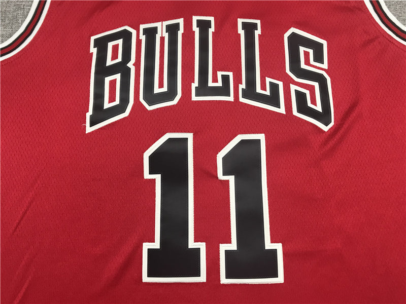 Men's Chicago Bulls DeMar DeRozan #11 Red Fast Break Replica Player Jerseys