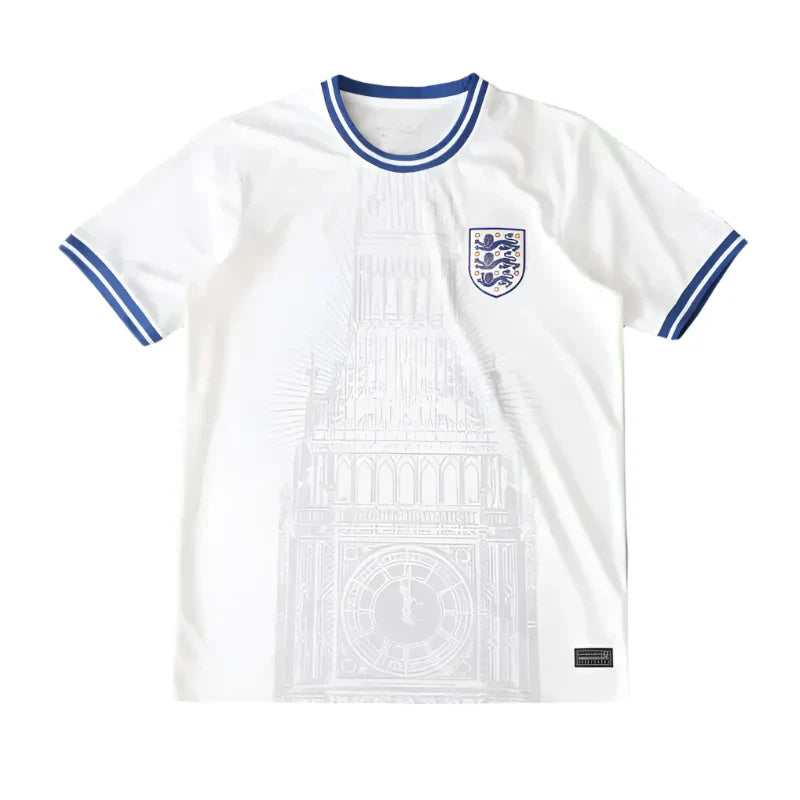 England National Team White Castle Fan Version 23/24 Season Jersey