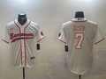 Men's Tampa Bay Buccaneers Bucky Irving #7 White Game Jerseys