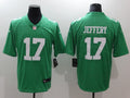 Men's Philadelphia Eagles Alshon Jeffery #17 Green Game Jerseys