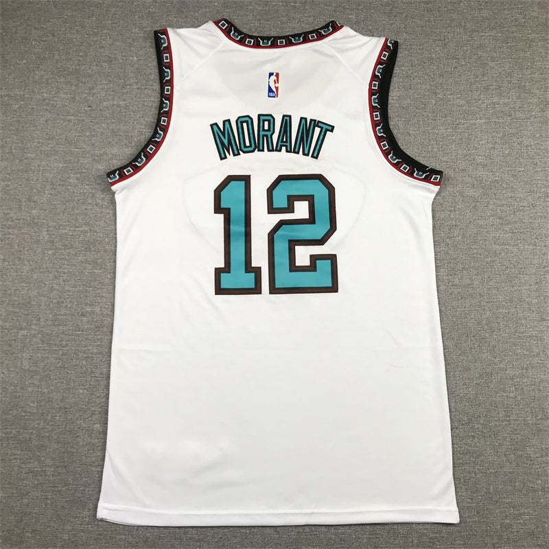 Men's Memphis Grizzlies Ja Morant #12 White Swingman Fashion Jerseys