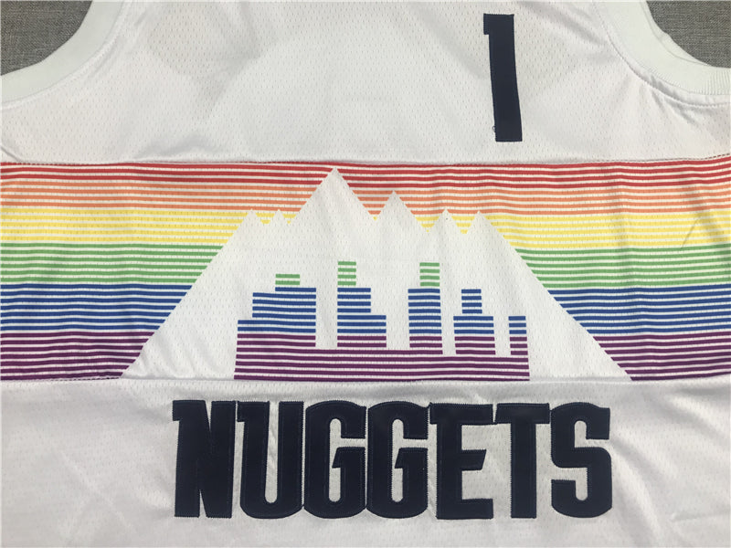 Men's Denver Nuggets Michael Porter Jr. White Swingman Player Jerseys